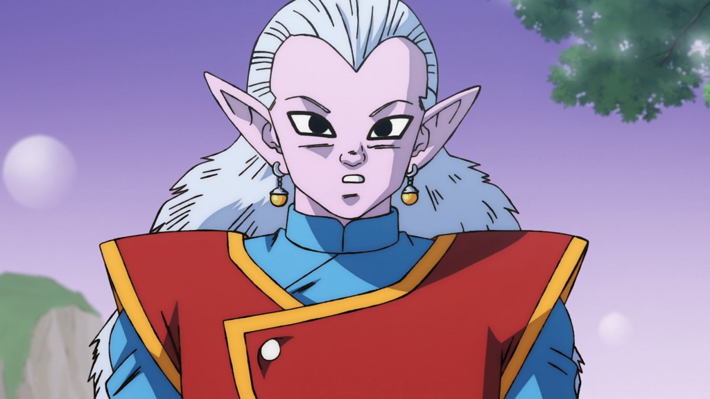 Kibitokai em cena do remake Dragon Ball Super: Beerus
