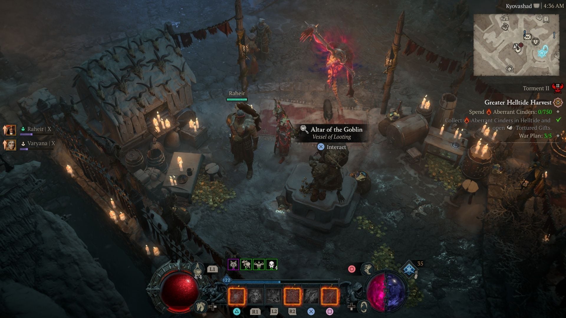 Evento de Halloween 2026 de Diablo 4 com Meat or Treat e March of the Goblins
