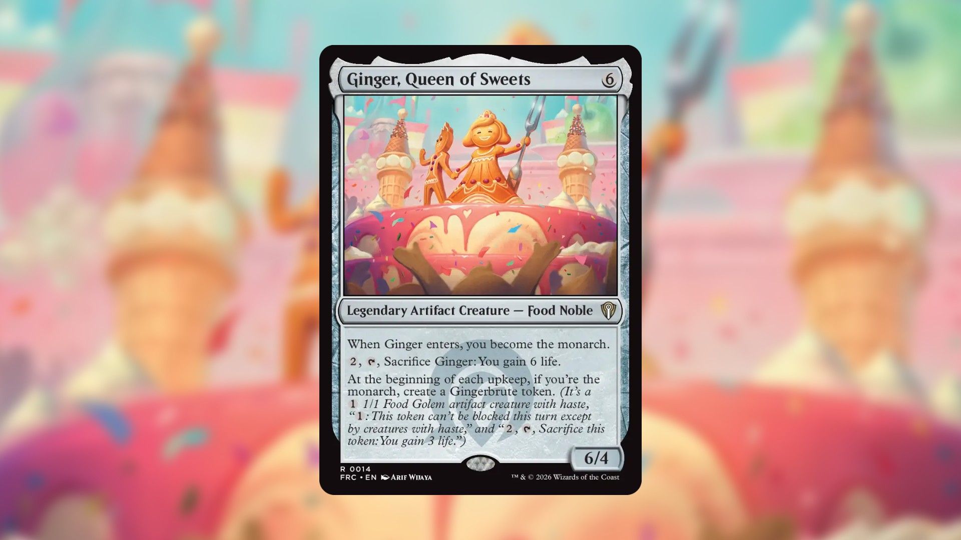 Carta Ginger, Queen of Sweets en Magic: The Gathering