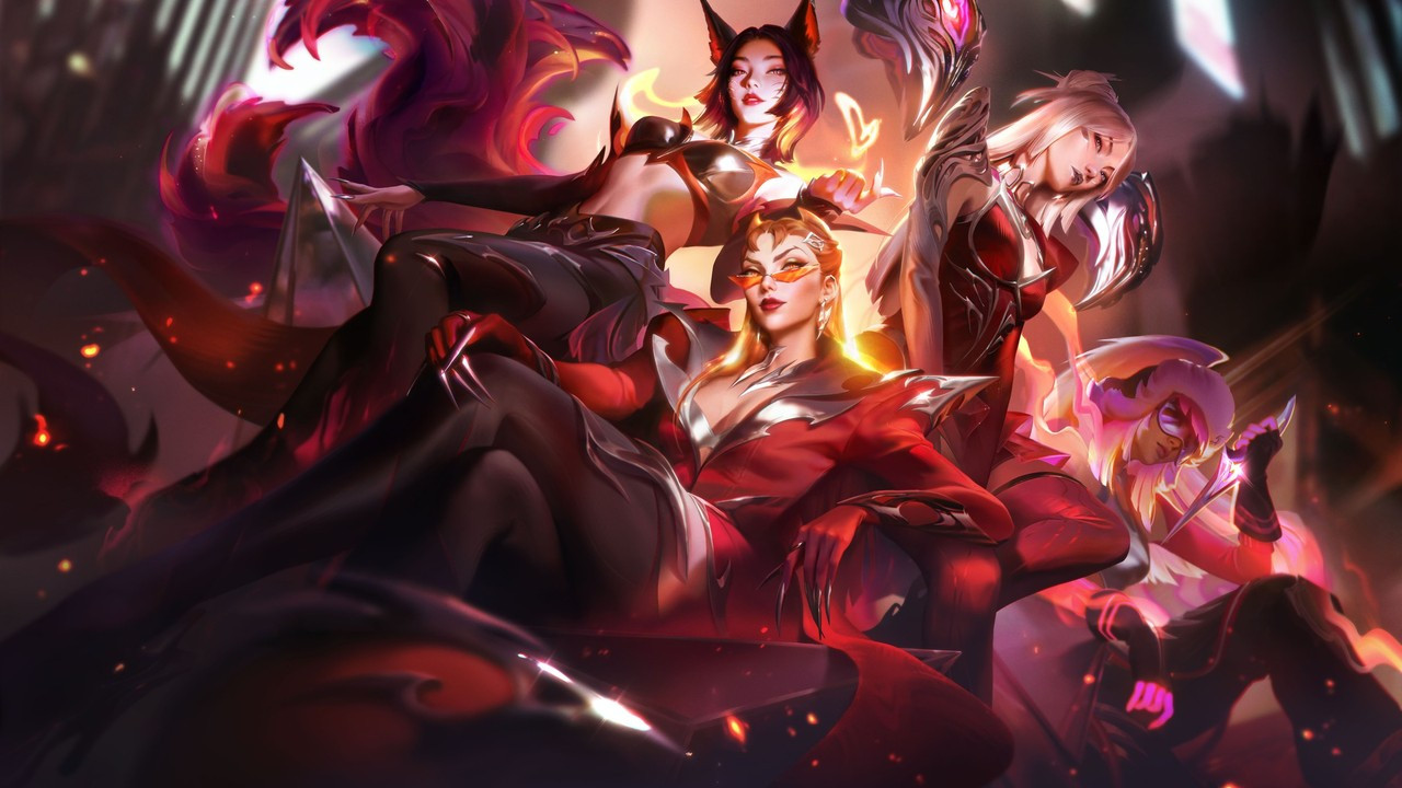 Official poster for the Worlds 2026 opening ceremony announcing the return of K/DA and True Damage on November 14