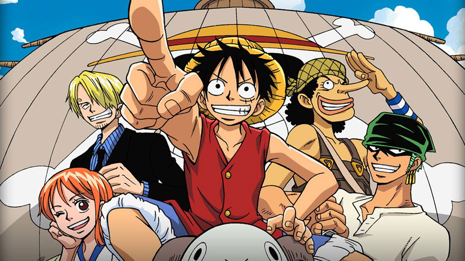 Banda de Sombrero de Paja en la saga de East Blue en One Piece