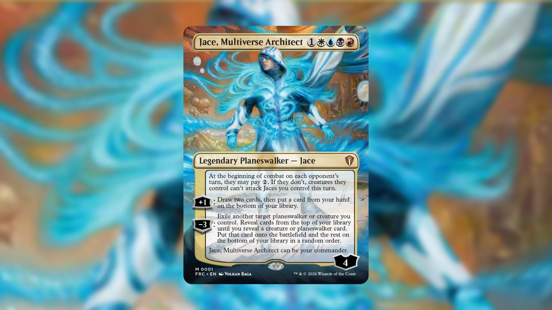 Ilustración de la carta Jace, Multiverse Architect en la baraja Multiverse Reforged
