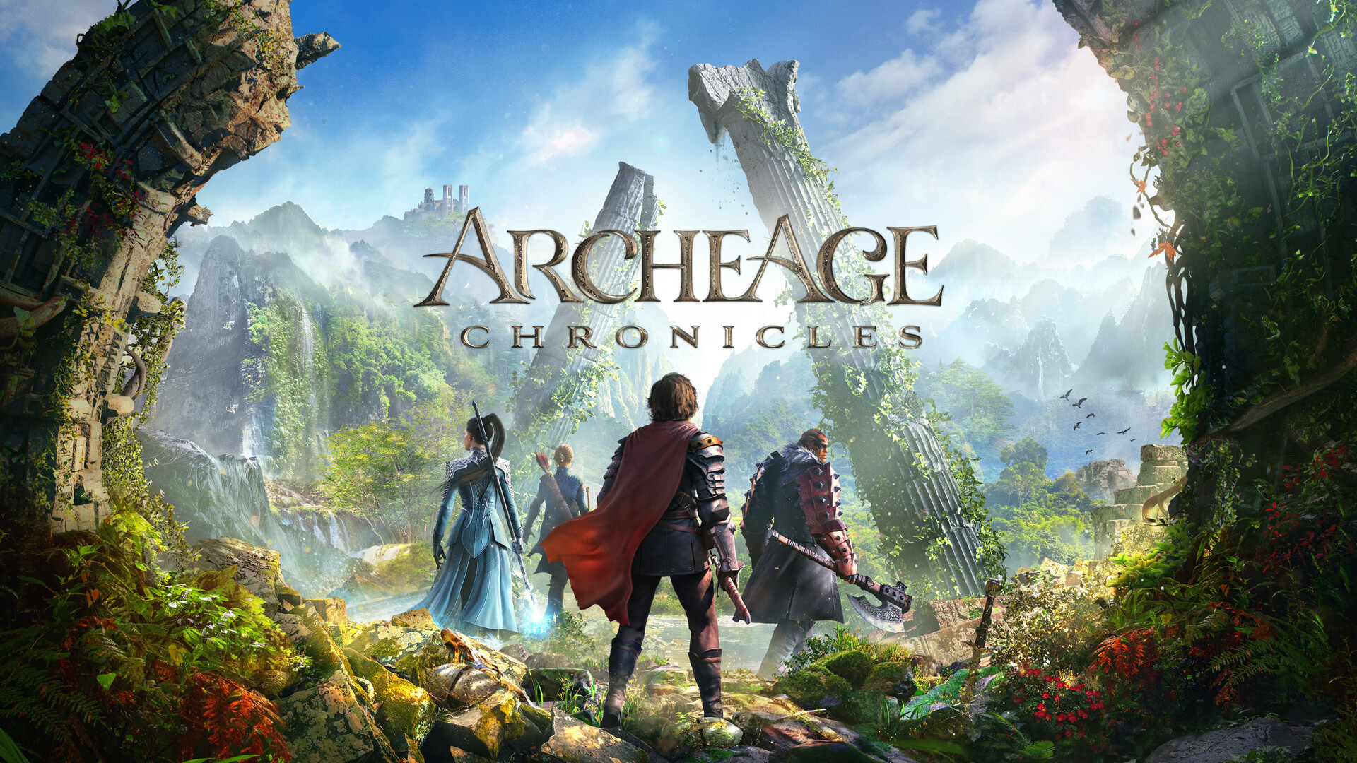 Personagens de ArcheAge Chronicles em Auroria, cenário do MMORPG de ação da XLGAMES