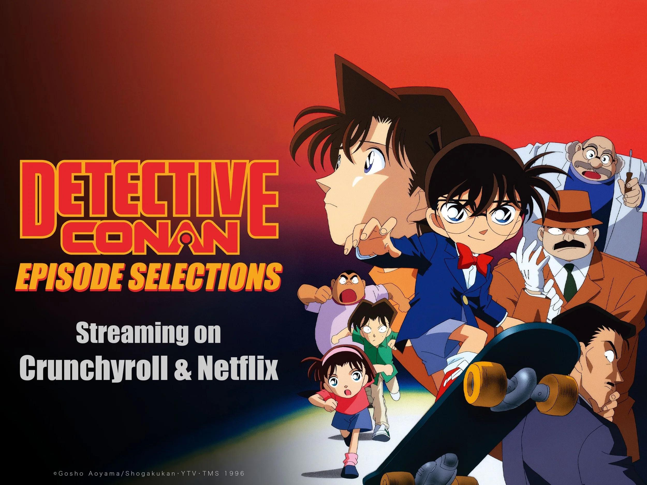 Official Detective Conan Episode Selections artwork featuring Conan Edogawa and other characters