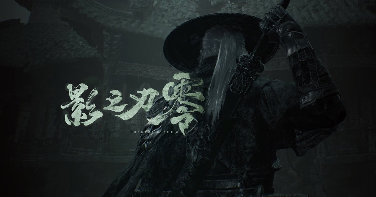 Soul, protagonista de Phantom Blade Zero, em arte oficial do jogo